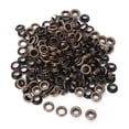 thumbnail image 4 of Fdit 100 Sets Of Eyelets, 4 MM Brass Eyelets, Solid Metal, Antique Style Eyelet Repair, 4 of 7