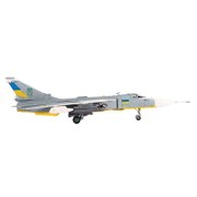 Sukhoi Su-24M Fencer-D Bomber Aircraft Ukraine War (2023) Ukrainian Air Force 1/72 Die Cast Model by JC Wings