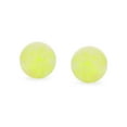 thumbnail image 2 of Bling Jewelry Womens Minimalist Drop Ball Earrings Opalescent Opal Beads - October Birthstone 6MM, 2 of 4
