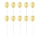 thumbnail image 1 of Monstrate 1 Juego de suministros para decoración de pasteles pequeños, soporte para globos, juego para hornear, decoraciones de feliz cumpleaños, Herramientas y accesorios para hornear Amarillo Monstrate HA060373-02, 1 of 6