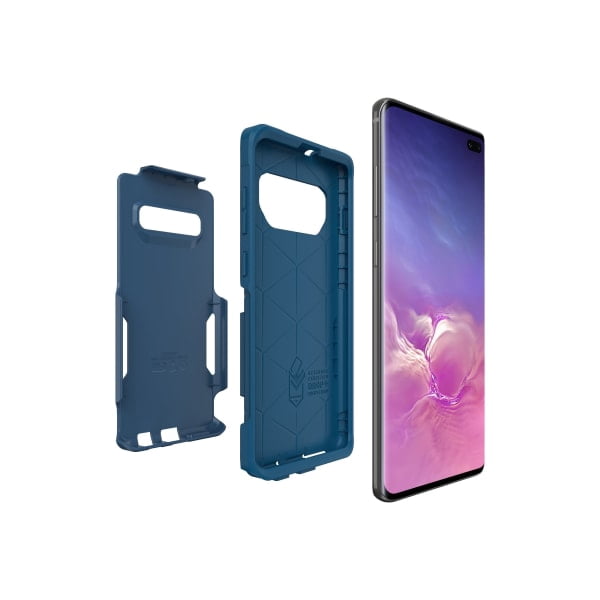 OtterBox Commuter Series Case for Galaxy S10+, Bespoke Way Blue
