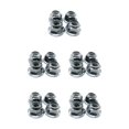 thumbnail image 1 of maskred 4pcs Écrou de Blocage de Roue en Alliage d'Aluminium en Nylon pour 1/10 Axial SCX10 Crawler Roue en Alliage d'Aluminium en Nylon Robuste et Durable Titane 5Set, 1 of 6
