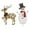 A, variant on Bouanq Christmas Decorations Xmas Tree Decor LED Light Up Penguin Christmas Decoration Garden Luminescent Decoration Acrylic Set(requires Assembly) Gifts for Xmas Wedding Holiday