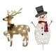 thumbnail image 2 of Adornos navideños de pingüinos con luces LED | Decoración para jardín, patio y césped | Figuras acrílicas luminiscentes con luces | Set de montaje DIY para fiestas navideñas y patio, 2 of 5