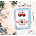 thumbnail image 5 of Darling Souvenir White Birthday Invitation Card 28 Pcs Fill or Write In Blank Invites Printable Party Supplies 5 x 7 Inches, 5 of 5