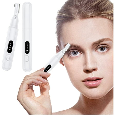Eyebrow Trimmer, Electric Eyebrow Razor for Women Men, Waterproof and Rechargeable for Ears, Face, Eyebrow