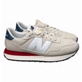 thumbnail image 1 of New Balance 237 Mens Sneakers Trainers Shoes Beige Linen/White MS237VJ size 8.5, 1 of 5