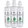 thumbnail image 2 of 1-Pack LT700P Replacement Refrigerator Water Filter – NSF 42 & 53 Certified, Compatible For LG Fridge Water Filter, 6-Month / 200 Gallon, White, 2 of 11