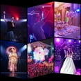 thumbnail image 5 of LED DJ Par Light, 18x10W RGBW 4 IN 1 Stage Light by DMX and Sound Activated Control Wash Light for Wedding Party Church Club DJ Live Show，2pcs, 5 of 5