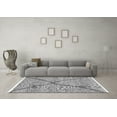 thumbnail image 3 of Ahgly Company Indoor Square Abstract Gray Modern Area Rugs, 3' Square, 3 of 4