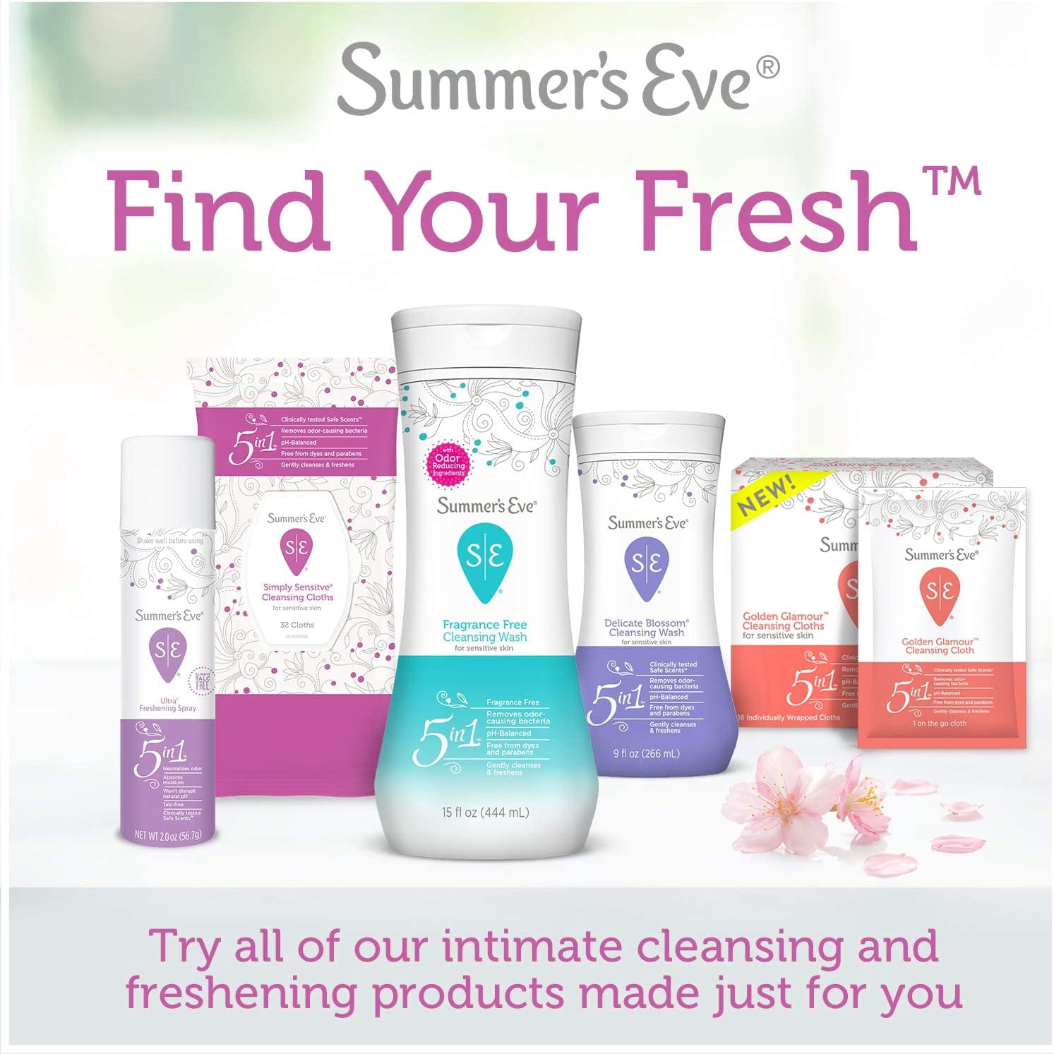 Summer's Eve Extra Cleansing Vinegar & Water Douche, 2 Count, 4.5 oz Each 6 Pack