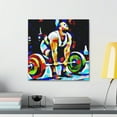 thumbnail image 4 of Lifting with Power! - Canvas, 4 of 10