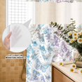 thumbnail image 3 of No Hook Shower Curtain, Colorful Butterflies Shower Curtains for Bathroom with See Through Top Window, Spring Modern Abstract Gradient Animals Waterproof & Washable Bath Curtain 60"x72", 3 of 9
