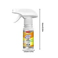 Vfedsrsge 2oz Kitchen Foam Cleaner Fast Cleaning, Heavy Grease Stain