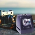 thumbnail image 3 of Film Converter High USB Negatives 35mm Photo Scanners High-performance LCD Screen ABS Black Digital Converters Repairing Tools US Plug, 3 of 7