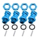 thumbnail image 5 of Adaptador de extensión de cubo hexagonal de rueda de 17 mm a 23 mm a escala 1/8 para HSP Redcat ZD Racing Azul, 5 of 8