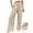 Beige, variant on Simua High Waisted Loose Wide Leg Pants for Women with Pockets Stretchy Work Casual Pants