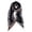 Black_010, variant on UJNDER Women's Color Block Silk-like Square Scarf Lightweight Neck Scarf with Polished Edges for Adult Autumn Styling Scarf,Blue_008,One Size