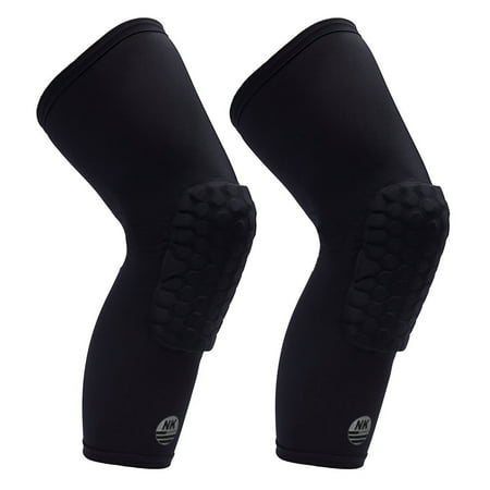 NK SUPPORT Knee Pads Basketball Volleyball Protective Kneepads Honeycomb Crashproof Leg Sleeves Pair