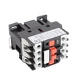 thumbnail image 2 of Dual-Pole AC Contactor for Power Distribution, 2NO 2NC Contact Configuration, 110V, DIN Rail Mountable, Flame Retardant Plastic Housing, High Sensitivity & Load Capacity., 2 of 6