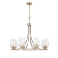 thumbnail image 5 of Millennium Lighting Inc Millennium Lighting Ashford 8 Light Modern Gold Chandelier Ceiling Fixture with Clear Glass Shades, 5 of 11
