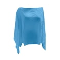 thumbnail image 5 of Gbsyewxs Summer Womens Tshirts Short Sleeve One Shoulder Solid Color T-Shirts For Women Loose Fit Lightweight Womens Tee Top, 5 of 5