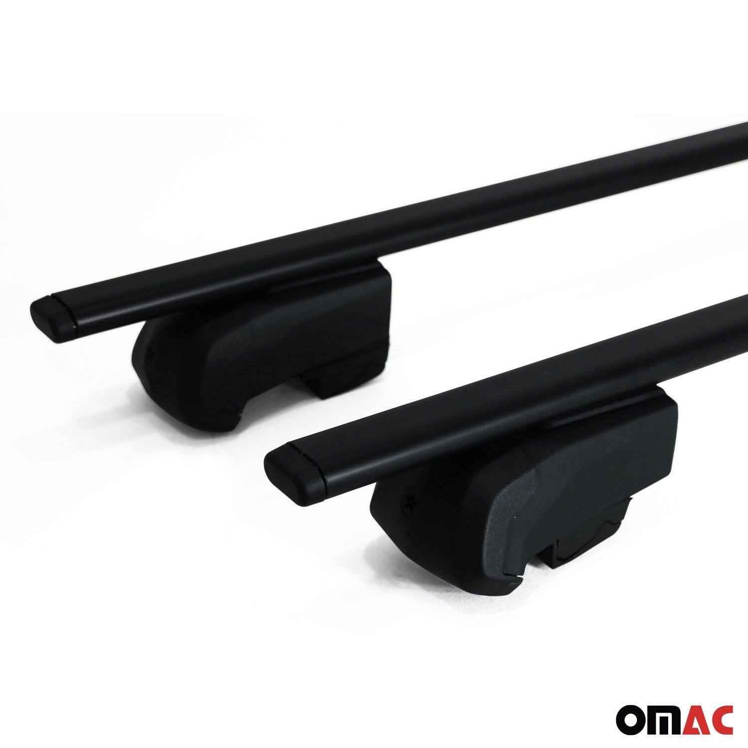 Roof Racks Luggage Carrier Cross Bars Iron for Kia Seltos 2021-2026 Black 2Pcs