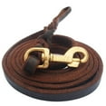 thumbnail image 2 of Cheers Braided Faux Leather Dog Walking Training Leash German Shepherd Gift Pet Supply, 2 of 2