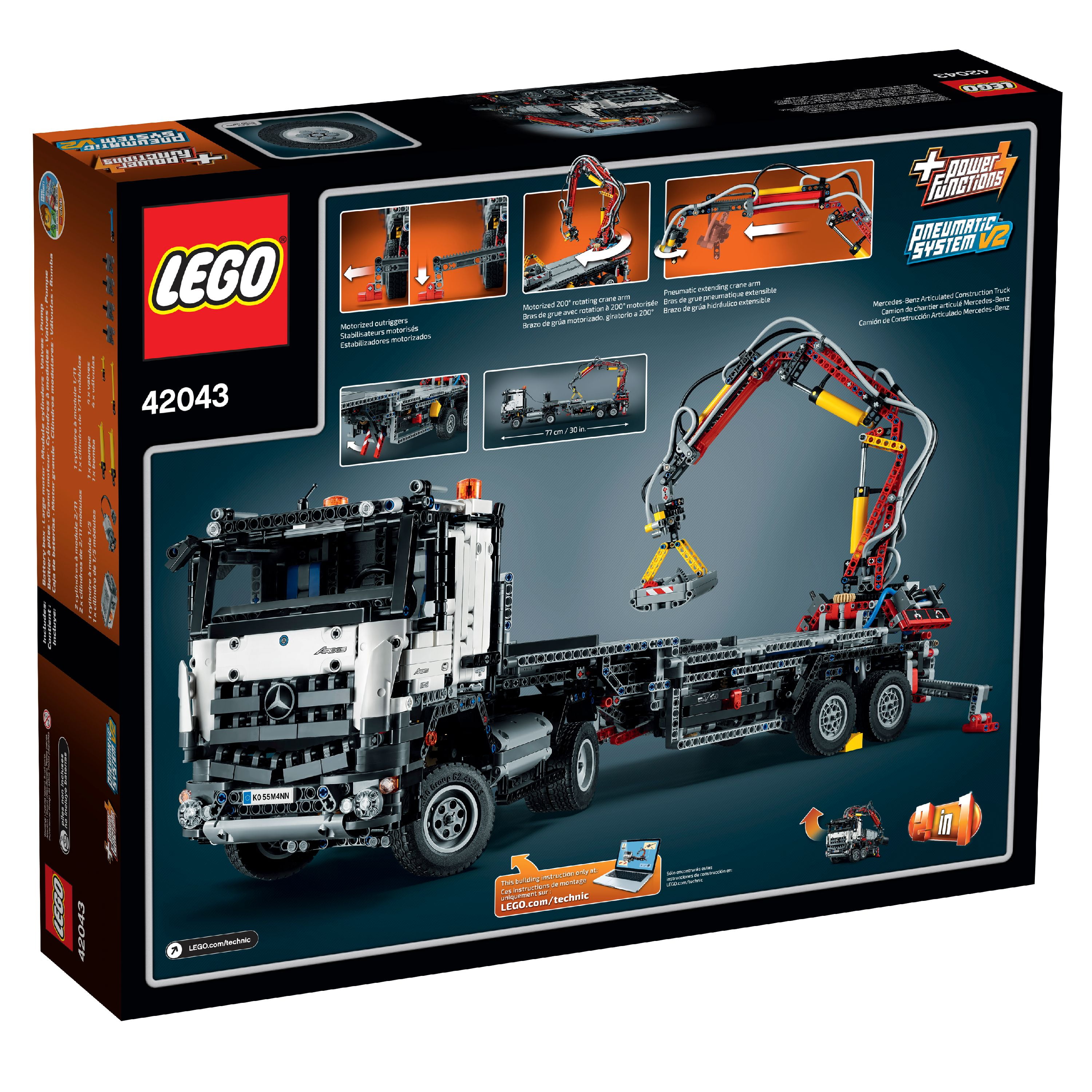 LEGO Technic Mercedes-Benz Arocs 42043 Walmart.com