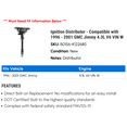 thumbnail image 2 of Ignition Distributor - Compatible with 1996 - 2001 GMC Jimmy 4.3L V6 VIN W 1997 1998 1999 2000, 2 of 2