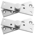 thumbnail image 4 of 2pcs Door Pivot Hinges Hidden Door Hinges Stainless Steel 360 Degree Rotation Pivot Hinges, 4 of 9