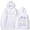 White, variant on Womens Oversized Sweatshirts Letter Print Hoodies with Pocket Fall Long Sleeve Sweaters Pullover Y2k Clothes