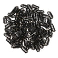 thumbnail image 2 of 100pcs 28mm Clips de presión para extensiones de cabello Zulema Peluca Pelucas Negro, 2 of 8
