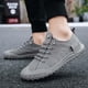 thumbnail image 4 of Zapatos casuales de seda de hielo Baotou de tela de paraguas para hombre, zapatillas de deporte de lona Wmkox8yii 123q2533, 4 of 9
