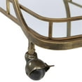 thumbnail image 6 of Maklaine Serving Cart in Antique Gold, 6 of 7