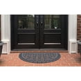 thumbnail image 4 of A1HC Large Door Mat, Natural Rubber, 30”x48”, Ideal for an entryway, Scrapes Shoes Clean of Dirt & Grime, Heavy Duty Doormat for Indoor Outdoor use, Front Door Mat for Entry, Patio, Busy Areas, 4 of 8