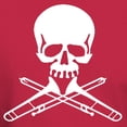 thumbnail image 3 of CafePress - Skull With Trombones T Shirt - Men's Classic Graphic Cotton T-Shirt, 3 of 4