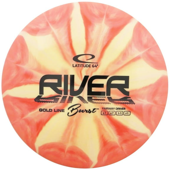 Latitude 64 Gold Burst River Fairway Driver Golf Disc [Colors may vary]