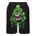 thumbnail image 5 of Slimer Ghostbusters Short Sweatpants Summer Daily Cozy Lounge Shorts 3D Printed Beach Shorts Sweatpants With Drawstring And Pockets, 5 of 7