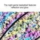 thumbnail image 4 of Sonducket Baloncesto holográfico que brilla intensamente, baloncesto reflectante, juego nocturno, baloncesto con bomba de inflado para cancha de Deportes y aire libre Sonducket OD005013-00, 4 of 6