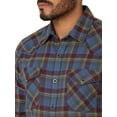 thumbnail image 3 of Wrangler® Men's Long Sleeve Slim Fit Woven Shirt, 3 of 4