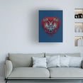 thumbnail image 4 of Canvas Wall Art - Tom Quartermaine 'Blue Scandi Heart' Wall Art for Living Room, Bedroom, or Office Décor by Trademark Fine Art - 24 x 32 Inches, 4 of 4