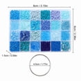 thumbnail image 4 of Multi‑Color Assorted Seed Bead Kit for Adults, Mixed Glass Small Beading Set with Divided Storage Box, DIY Jewelry Making Supplies for Bracelet Necklace Craft, Home Handcraft & Creative Art Project, 4 of 8