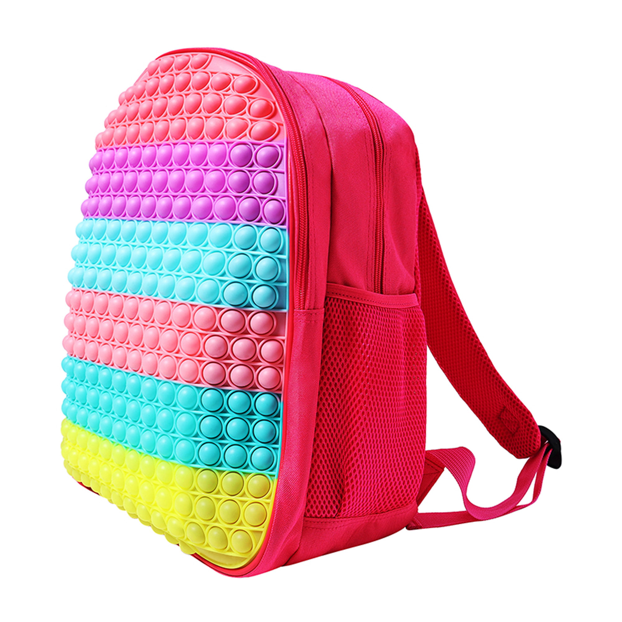 COEQINE Rainbow Backpack for Kids Girls Boys Age 5-15 Years Old Boys Girls  School Book Bag With Strap Adjustable for Causal