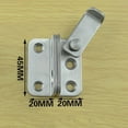 thumbnail image 4 of 4 Pièces Serrure de Serrure de Porte Porte Légère pour Tiroir, 4 of 8