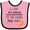 Pink and Black, variant on Inktastic I Love My Great Grandmother to the Moon and Back Boys or Girls Baby Bib