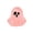 Pink, variant on Mini Halloween Figurines 10pcs Glow in the Dark Ghosts, Cute Resin Ghost Decorations for Halloween Party, Holiday Props and Mini Ghost Ornaments for Indoor Halloween Decor