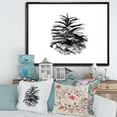 thumbnail image 2 of Designart 'Conifer Cone Black and White' Traditional Framed Canvas Wall Art Print, 2 of 5