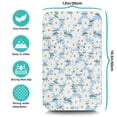 thumbnail image 5 of Washable Rubber Daisy Cute Floral Dish Drying Mats for Kitchen Counter Home Large Coffee Bar Pad Accessories and Decor for Utensils Stemware 19.5''x12'', 5 of 7