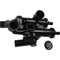 Thermostat Assembly - Compatible with 2009 - 2020 Dodge Journey 2.4L 4-Cylinder 2010 2011 2012 2013 2014 2015 2016 2017 2018 2019